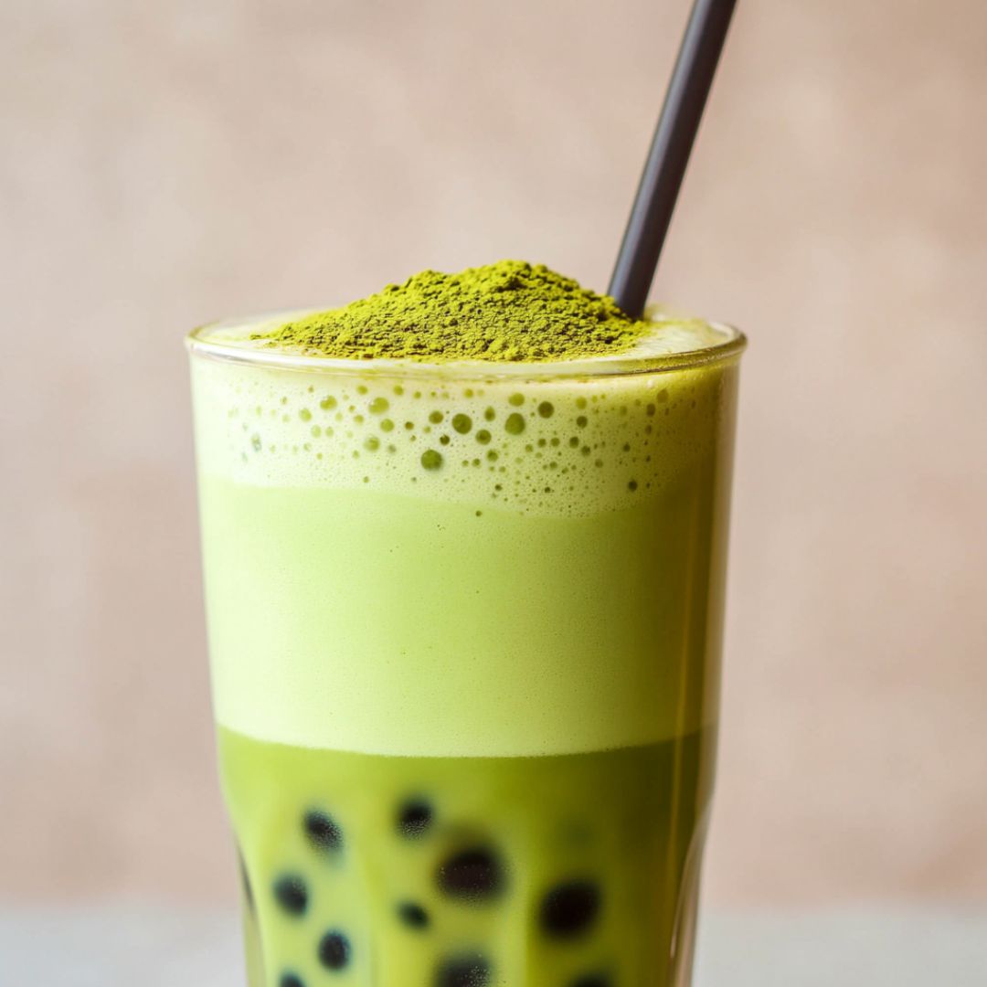 Boba Matcha : Crémeux et Gourmand