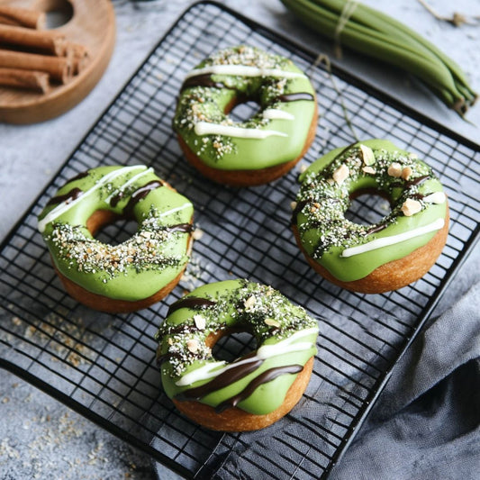 Donuts Banane et Matcha