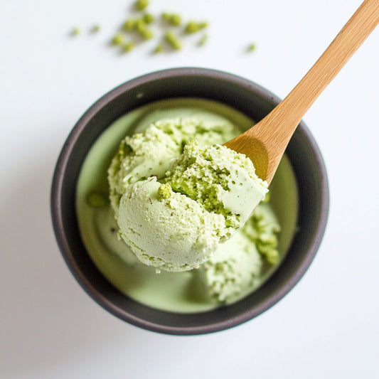 Glace Yaourt et Thé Matcha - Vegan