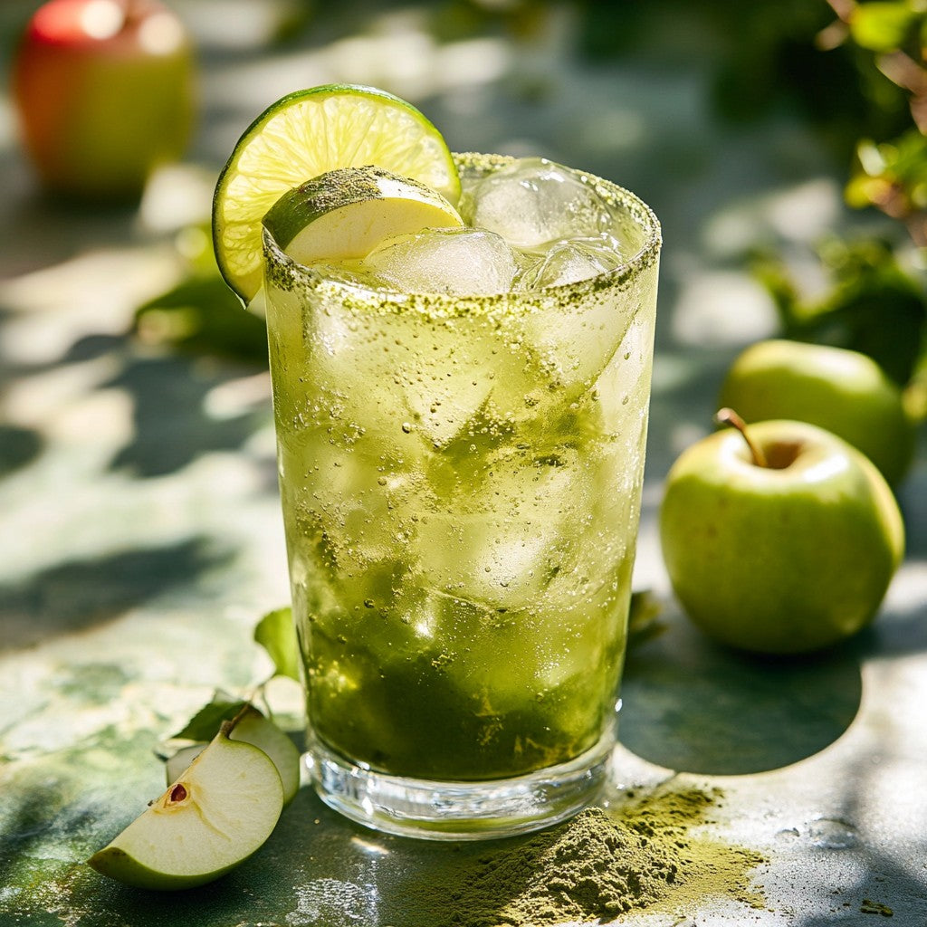 Virgin Spritzer au Matcha : Un Rafraîchissement d'Été sans Alcool