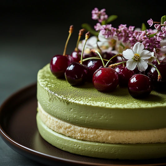 Cake Mousseux au Matcha : Un dessert élégant et raffiné