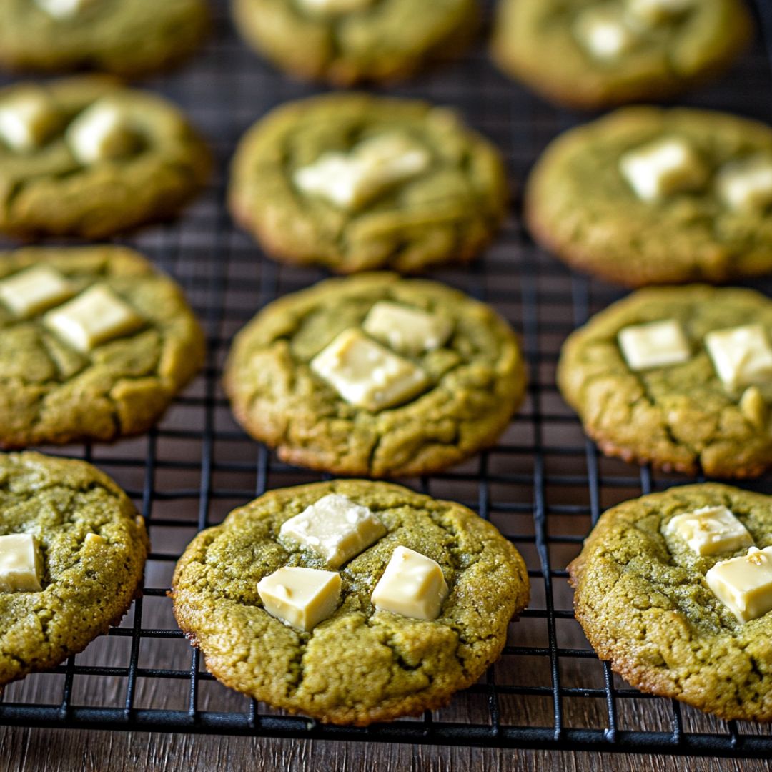 Cookies au Matcha et Chocolat Blanc : Une délicieuse recette gourmande