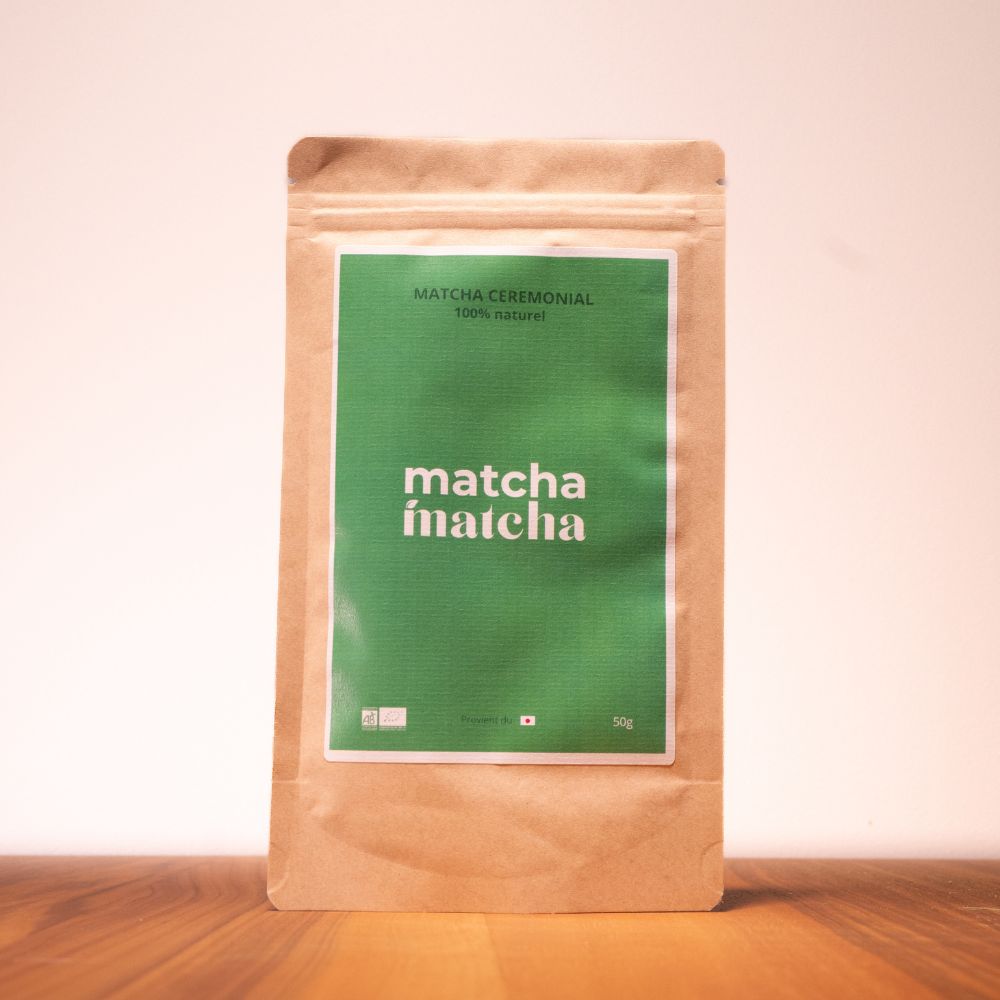 sachet matcha matcha 50g ceremonie bio