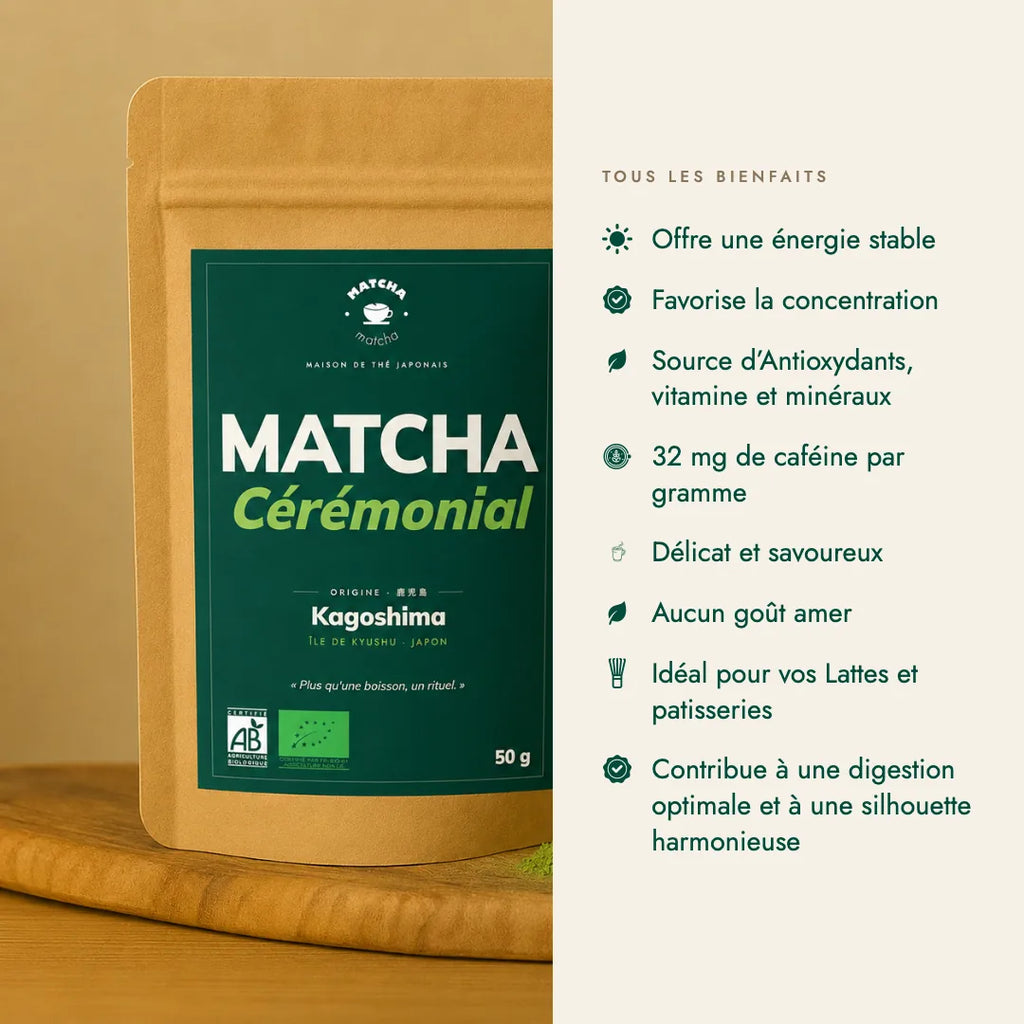 Thé Matcha Cérémonie Bio